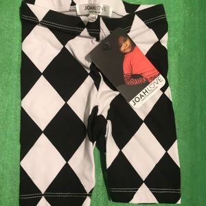 **SOLD**Joah Love 12 M blk/white crop legging NWT
